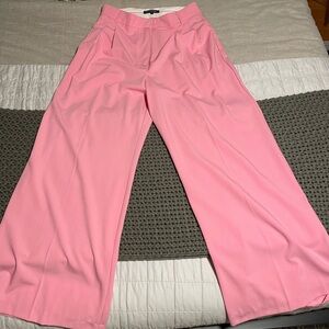 Dynamite bright pink wide leg pants